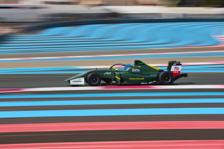 1st May 2026. #70 Tatuus F4 T-421 of André Rodriguez (GRS) single-seater races through a high-speed corner, its motion blur emphasizing velocity and precision on the circuit.. Credit: Craig Allan-McWilliams