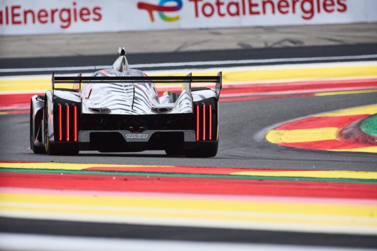 Spa, Belgium, 7th May 2026. 2026 FIA World Endurance Championship 6 Hours of Spa-Francorchamps at Circuit Spa-Francorchamps in Spa. #93 Peugeot 9X8 of Paul DI RESTA (GBR) and Stoffel VANDOORNE (BEL) and Nick CASSIDY (NZL) (PEUGEOT TOTALENERGIES) attacks a fast sweeping corner during Free Practice 2. Credit: Craig Allan-McWilliams