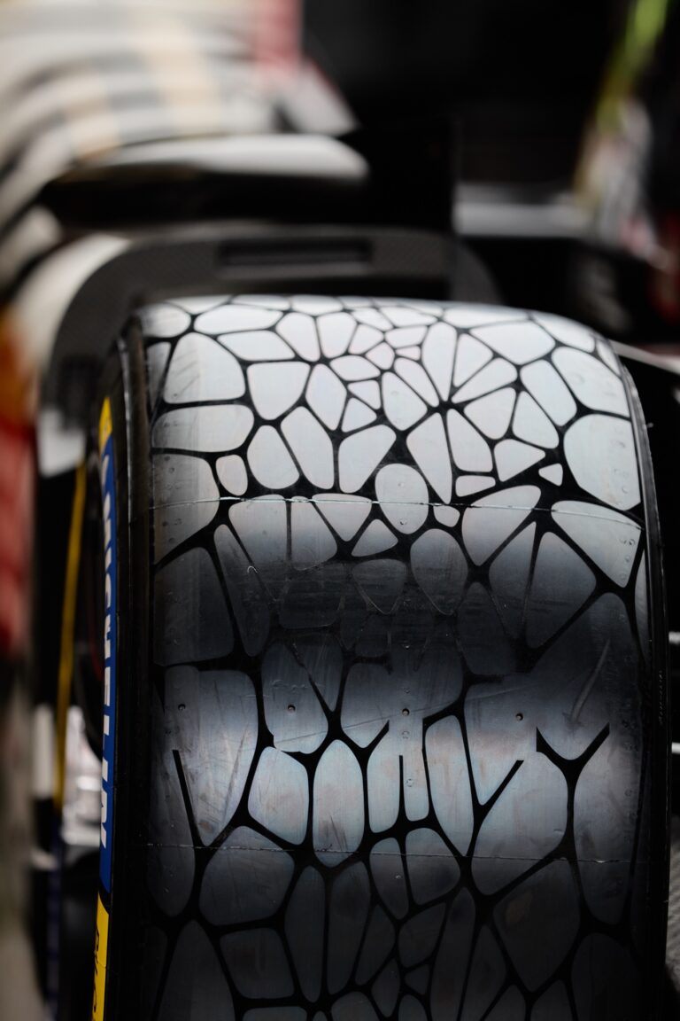 Spa, Belgium, 7th May 2026. 2026 FIA World Endurance Championship 6 Hours of Spa-Francorchamps at Circuit Spa-Francorchamps in Spa. The  Michelin Pilot Sport Endurance 2026 tyre. Credit: Craig Allan-McWilliams