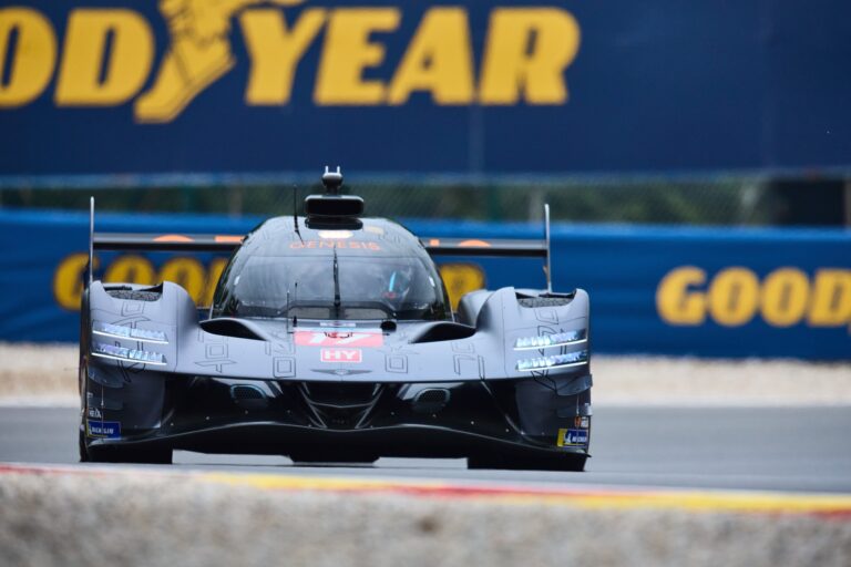Spa, Belgium, 8th May 2026. 2026 FIA World Endurance Championship 6 Hours of Spa-Francorchamps at Circuit Spa-Francorchamps in Spa. #17 Genesis GMR-001-Hypercar of André LOTTERER (GER) and Luis Felipe DERANI (BRA) and Mathys JAUBERT (FRA) (GENESIS MAGMA RACING) Hypercar entry accelerates along the straight during Free Practice 3. Credit: Craig Allan-McWilliams