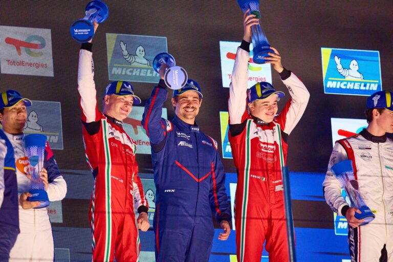 2nd May 2026. 1st Place Winners #50 Ligier JS P325 - Toyota of Giovanni MASCHIO (ITA) and Colin QUEEN (USA) (23EVENTS RACING) . Credit: Craig Allan-McWilliams