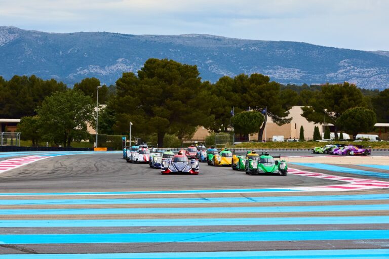 3rd May 2026. pack of prototype racers navigates a sweeping turn, jostling for position as they exit the corner under overcast skies. Credit: Craig Allan-McWilliams